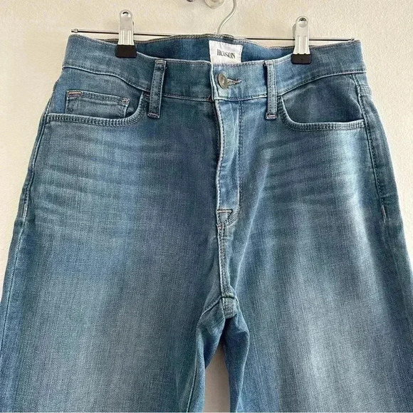 Hudson Natalie Midrise Slim Boyfriend Jeans Sz 26 - Picture 4 of 13